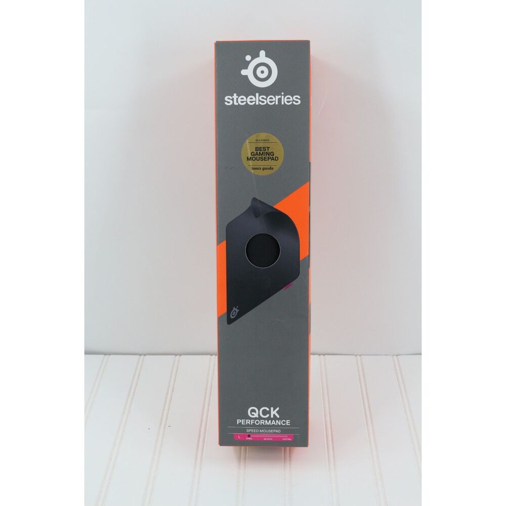 SteelSeries QcK Performance Speed AMZ Cloth Gaming Mouse Pad Size Large Black
